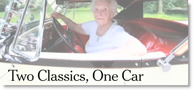Meet a Gem: 101-Year Old Woman and her 1930 Packard