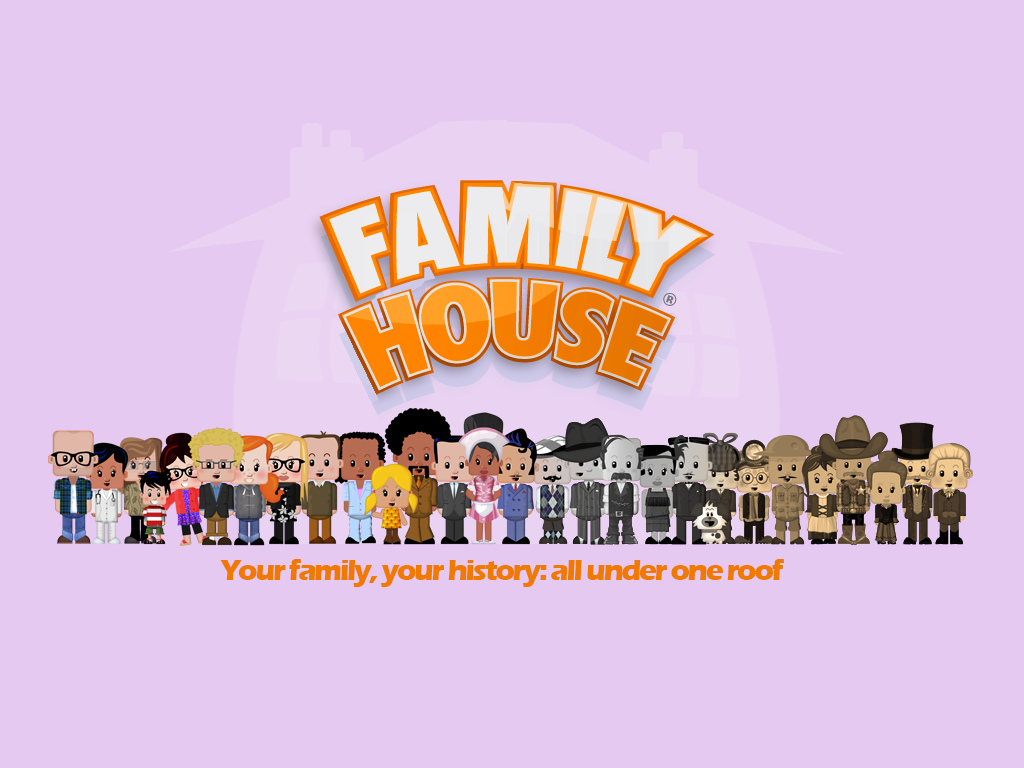 Genealogy Game ‘Family House’ now an iPad / iPhone App