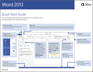 FREE Microsoft Office 2013 Guides