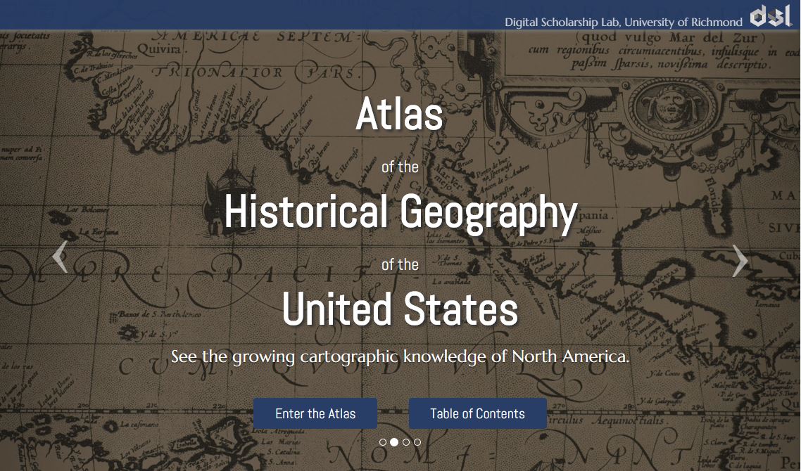 Atlas historical geography of US