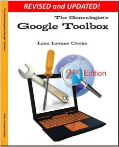 Genealogists Google Toolbox 2nd edition cover youtube for family history