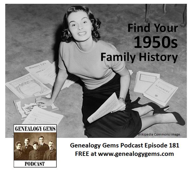 Genealogy Gems Podcast Episode 181