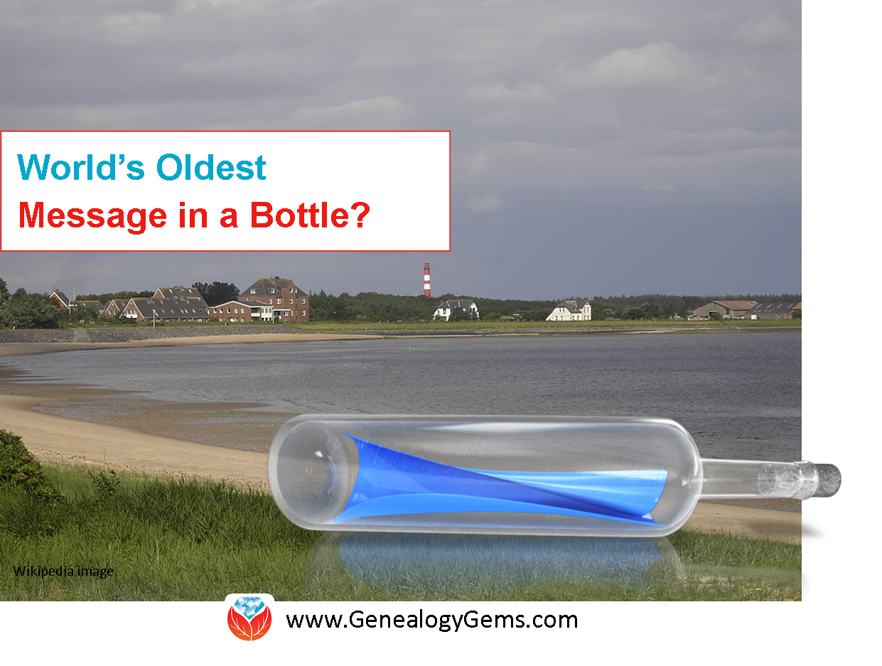 World’s Oldest Message in a Bottle: Why Not Make Your Own?