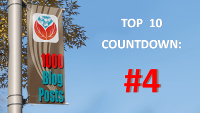 Celebrating 1000 Genealogy Blog Posts: #4 in the Top 10 Countdown