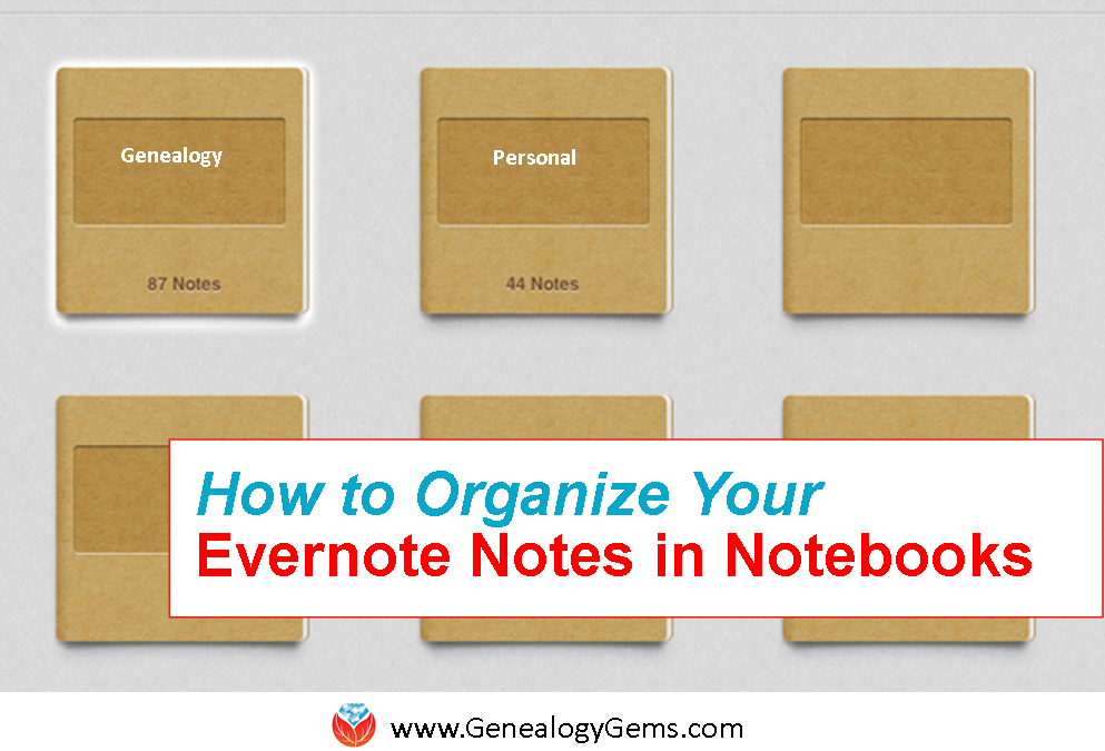 How to Organize Notes in Evernote Notebooks