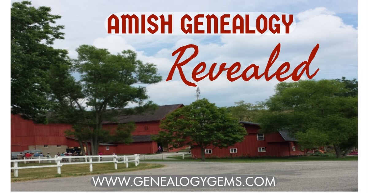 Amish Genealogy Revealed