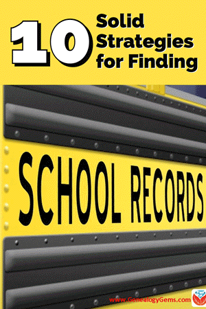 10 strategies for finding school records