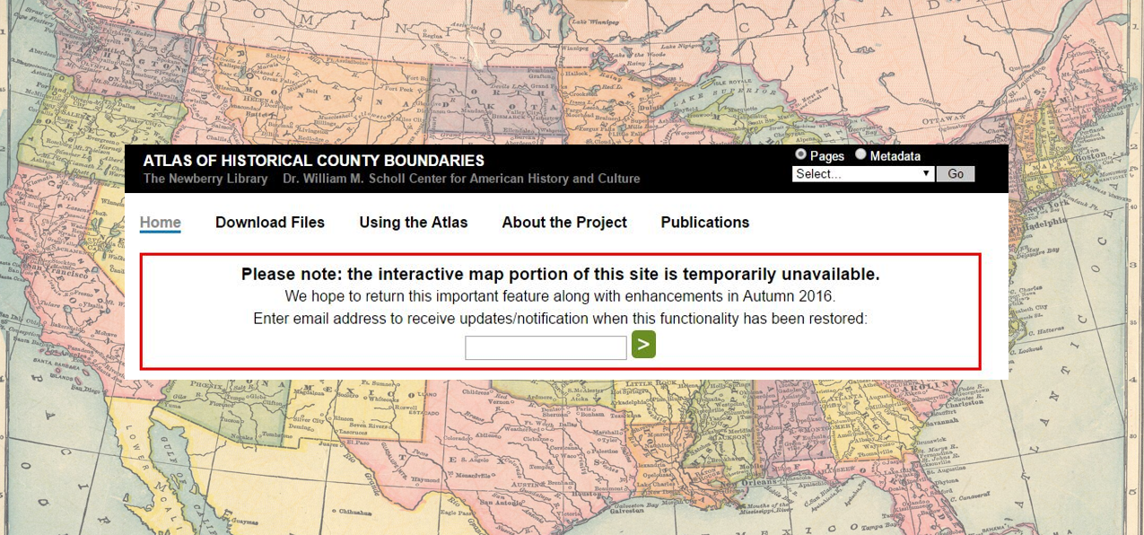Atlas of Historical County Boundaries: Where are you?!