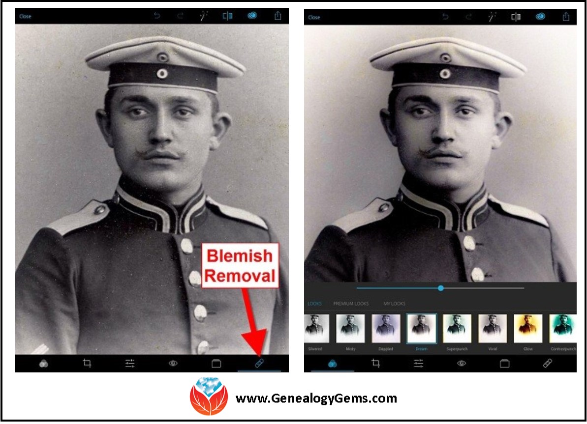 Photo Editing Apps and Software for Family History