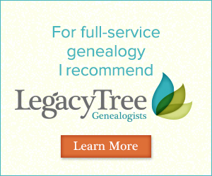 Legacy Tree Genealogists professional research