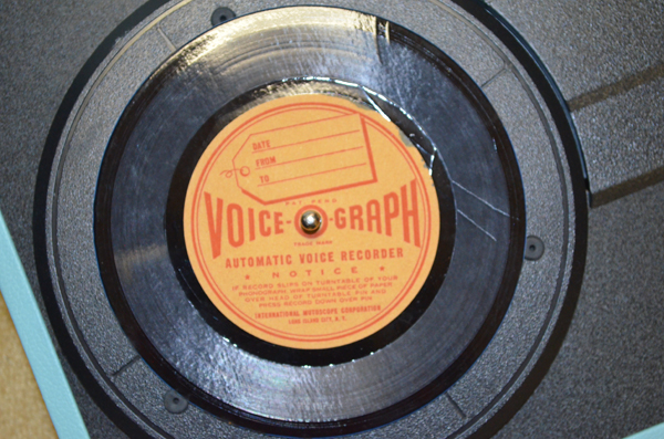Voice-O-Graph Record 
