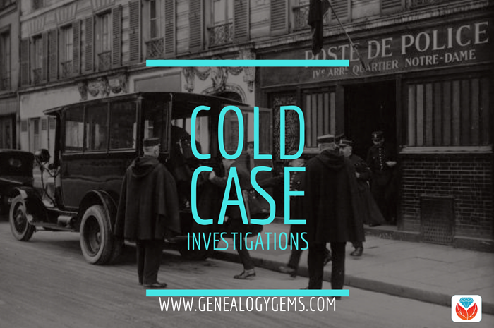 Cold Case investigate your ancestor criminals