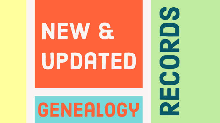 New! North American Genealogy Records Online