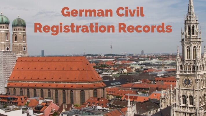 German Civil Registration Records and More Now Online