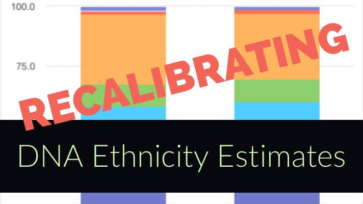 Recalibrating DNA Ethnicity Estimates