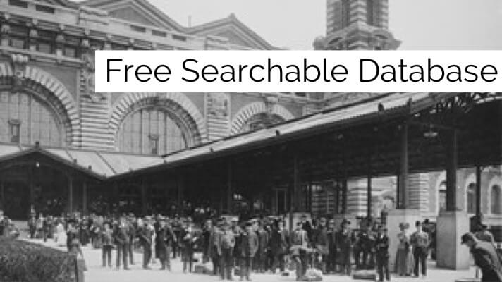 All Ellis Island Passenger Records Now Free on FamilySearch