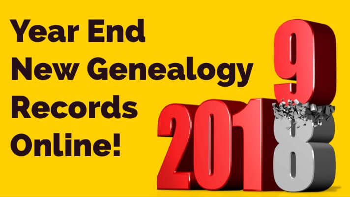 Year-End Round Up of New Genealogy Records Online