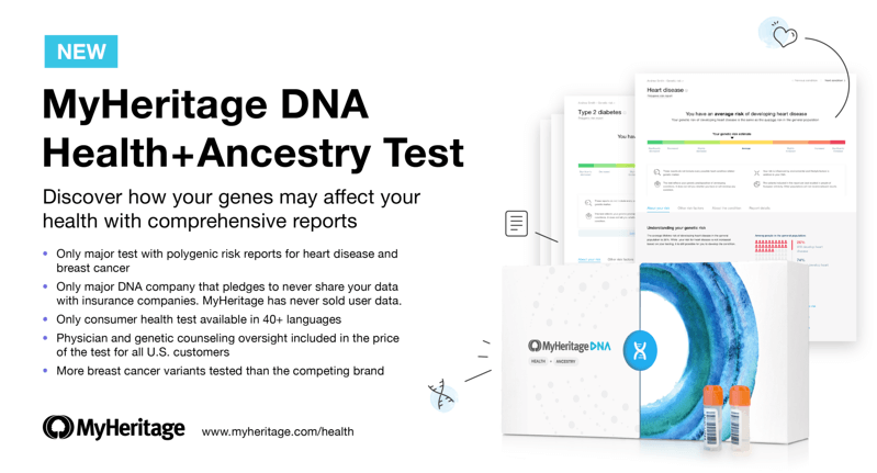 new myheritage dna health ancestry testnew myheritage dna health ancestry test
