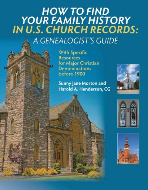 church records book cover