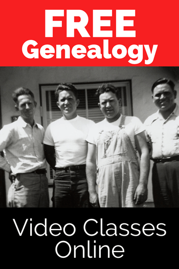 free genealogy video classes