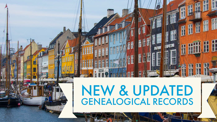 Denmark Census Records: This Week in New & Updated Genealogy Records