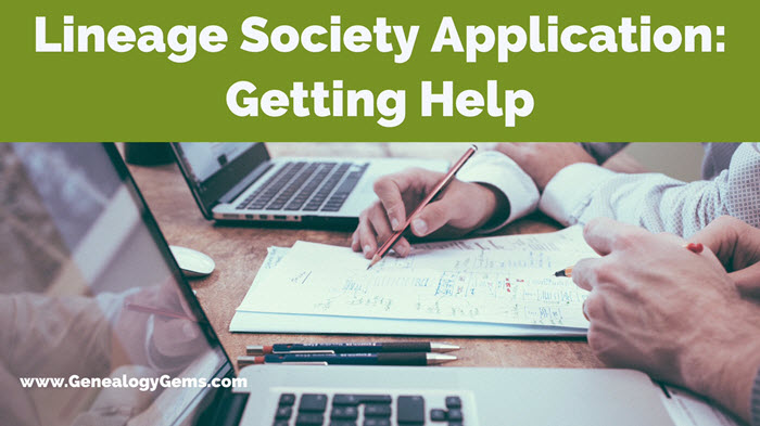 Applying to Lineage Societies: Why Hire a Pro to Help You
